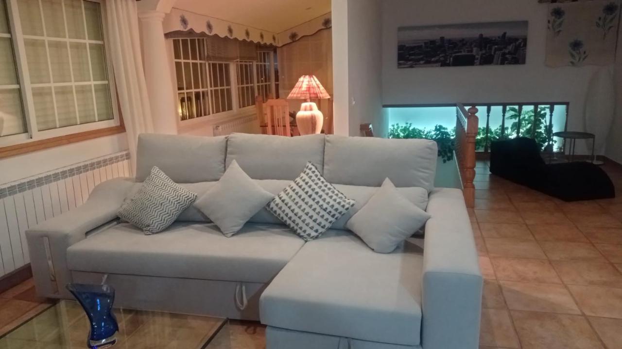 A Morada De Julia, Acogedor Apartamento En El Balcon Del Valle Minor Pontevedra Exteriör bild